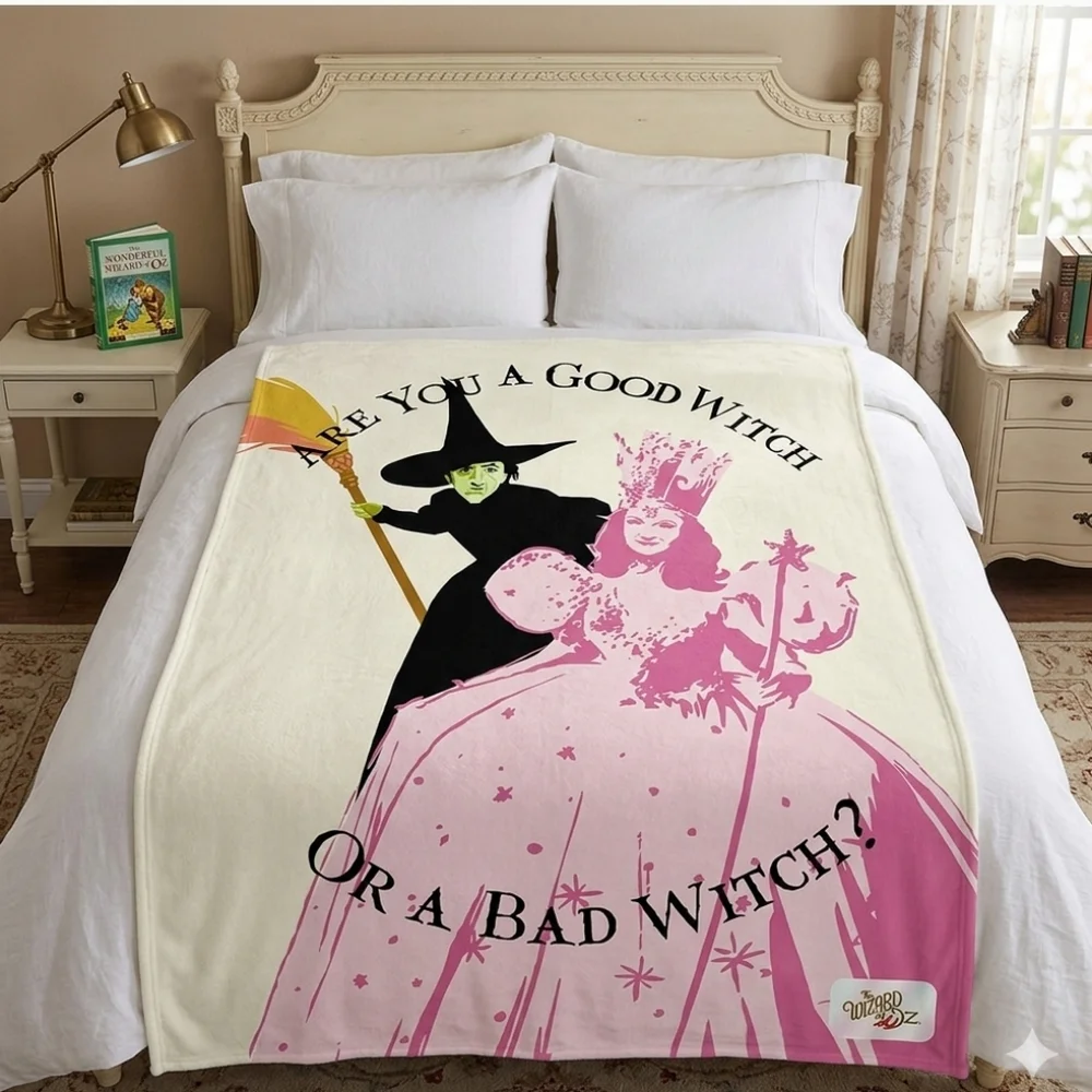 The Wizard of Oz  Coral Fleece Throw Blanket
